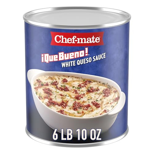 Chef-Mate Que Bueno White Queso and Nacho Cheese Sauce 6 lb. 10 oz