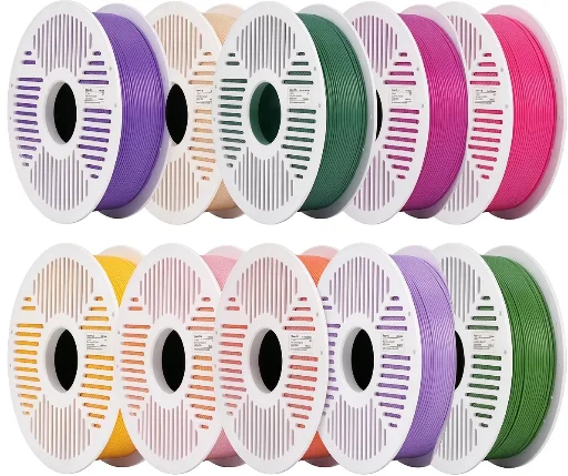 Creality Hyper PLA 3D Printer Filament 1kg 10-Pack with Reusable Spool (Mix & Match)