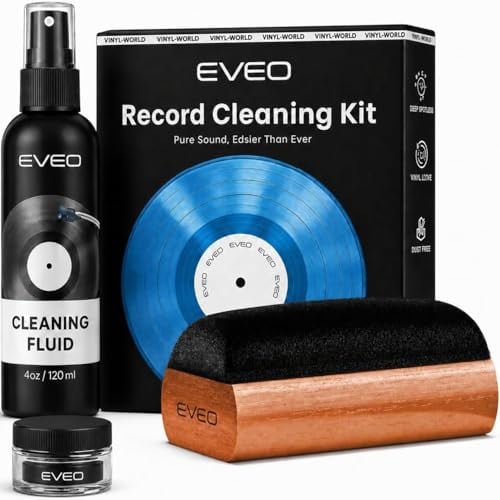 Vinyl Record Cleaner Kit with Stylus Gel, Liquid, and Brush Deal