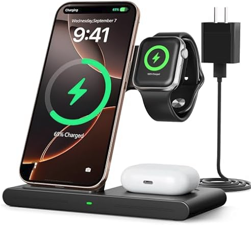 RYND 3 in 1 Portable Wireless Charger