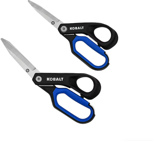 Kobalt Stainless Steel Heavy-Duty Scissors 2-Piece Set Deal