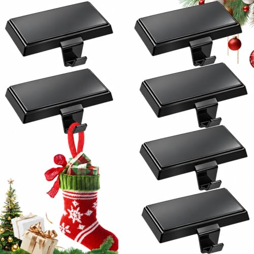 Mantle Stocking Holders, 6-Pack