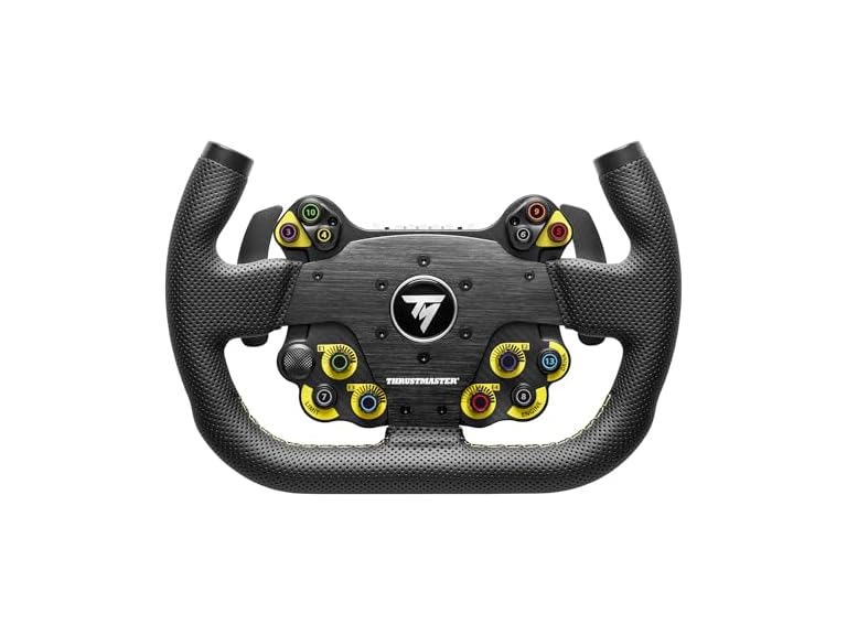 Thrustmaster Evo Racing 31U Leather Wheel Rim w/ Metal Paddle Shifters Deal