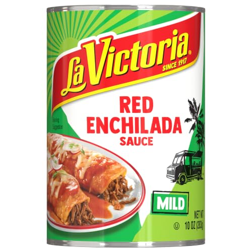 La Victoria Traditional Red Enchilada Sauce Mild 10 Ounce 12-Pack