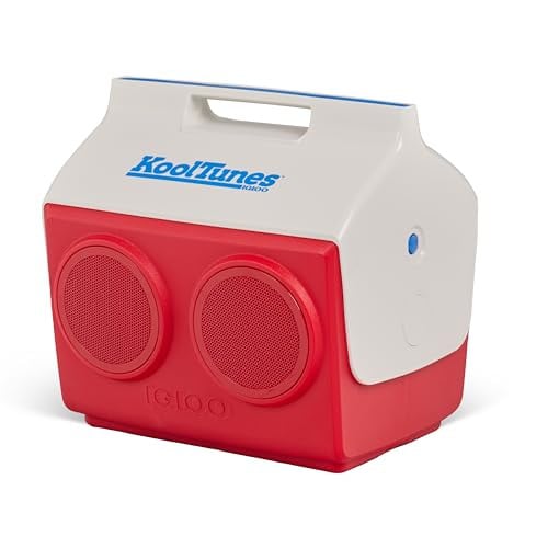 Igloo Kool Tunes Retro Bluetooth Boombox Cooler 14 Qt