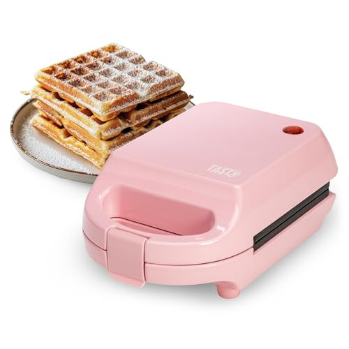Tasty Mini Nonstick 600W Waffle Maker