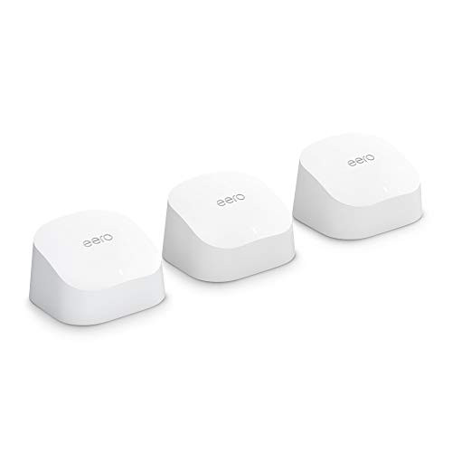 Amazon eero 6 mesh wifi system 3-pack