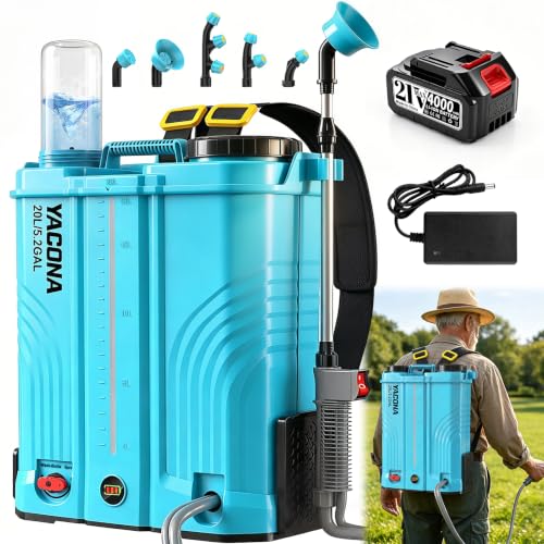 Backpack Sprayer Battery Powered 5 Gallon Deal