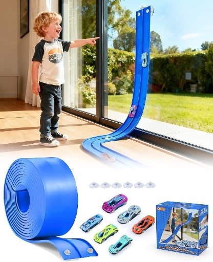 MATELOTI 15 Ft Flexible Car Tracks