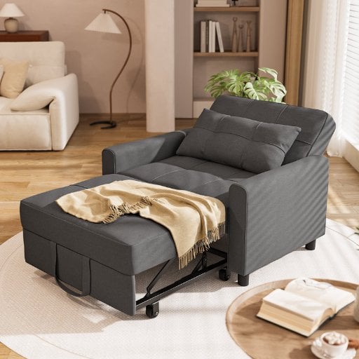 Ebern Designs Hogsett 3-in-1 Convertible Accent Chair Deal