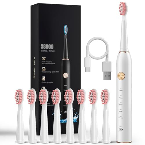 Sonic Electric Toothbrush Set 