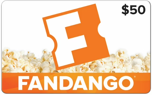 Fandango $50 Gift Card