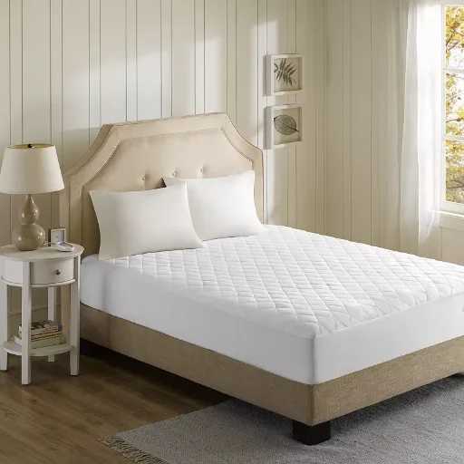 Beautyrest Microfiber Heated Mattress Pad w/ 3M Scotchgard Twin