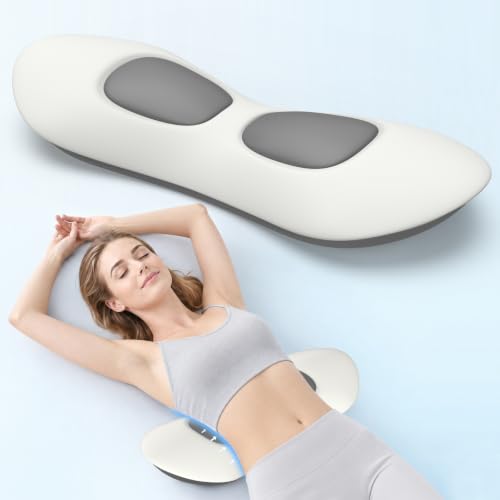 Ylekto Memory Foam Lumbar Support Pillow for Back Pain Relief