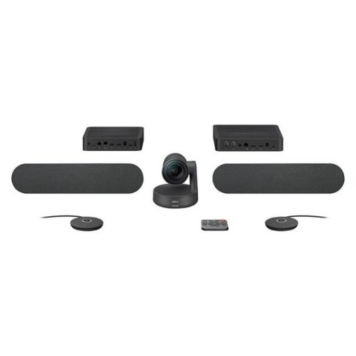 Logitech Rally Plus Modular Video Conferencing System Kit w/ Mic Pods