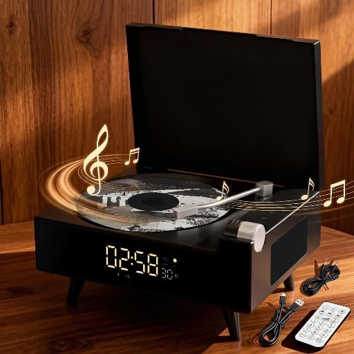 CD Player Portable with Bluetooth Dual Stereo Speakers Deal
