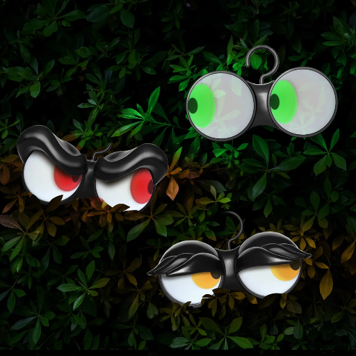Halloween Flashing Eyes with Timer, Set of 3 Deal