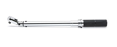 GEARWRENCH 3/8" Drive Flex Head Micrometer Torque Wrench 5-75 ft/lbs.