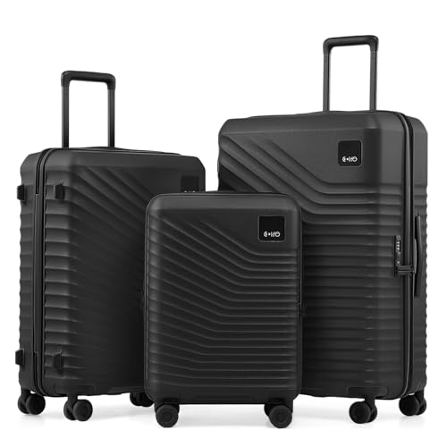 Coolife Luggage 3 Piece Set 20/24/28-Inch