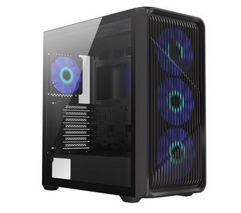 G.Skill GM3 Tempered Glass ATX Mid-Tower Computer Case - Black