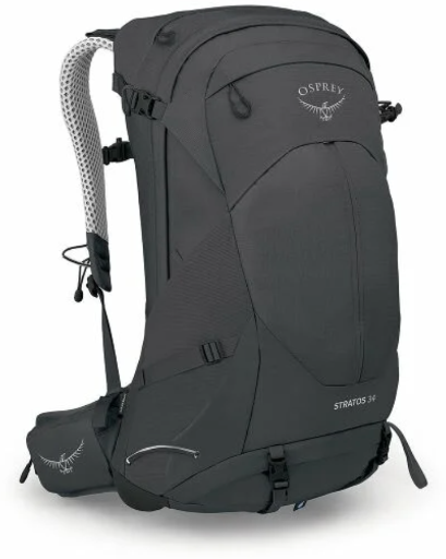 Osprey Stratos 34 Tunnel Vision Grey
