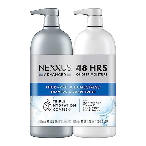 Nexxus THERAPPE and HUMECTRESS Advanced Hydration Shampoo and Conditioner 2-Pack 32-Oz