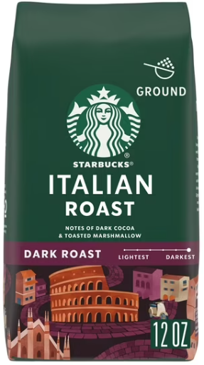 Starbucks Italian Roast Ground Coffee 12 oz