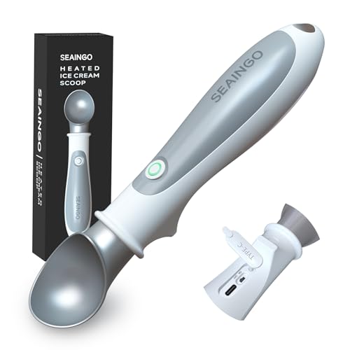 SEAINGO Rechargeable Heated Ice Cream Scoop 1.8-Oz Deal
