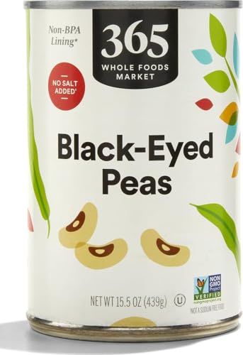 365 by Whole Foods Market Blackeye Peas No Salt Added, 15.5 oz