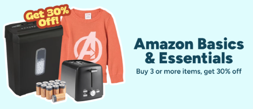 Amazon Basics & Essentials Sale
