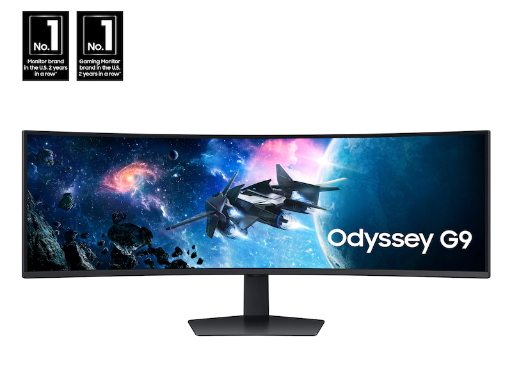 49" Samsung Odyssey G95C DQHD 240Hz VA Curved Gaming Monitor + 2-Year Samsung Care+