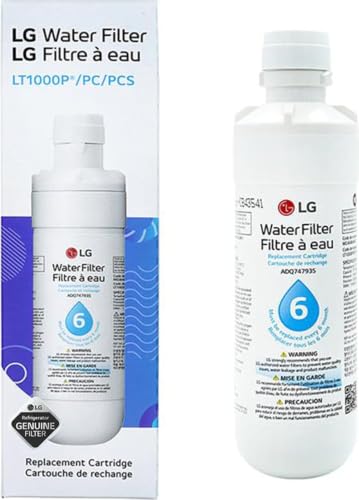 LG LT1000P Replacement Refrigerator Water Filter 6-Month / 200-Gallon Capacity