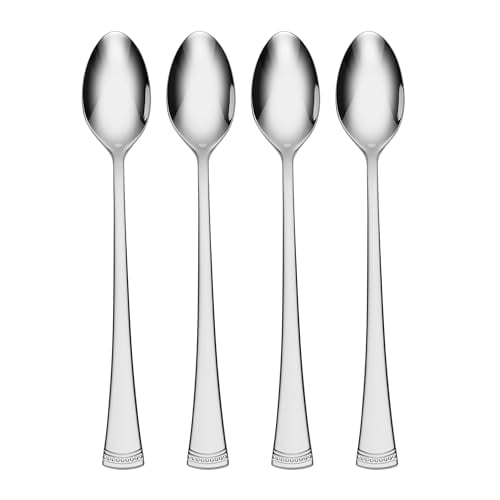 Lenox Portola Iced Tea Spoons Silverware Set for 4