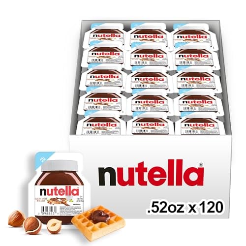 Nutella Hazelnut Spread with Cocoa, 120-Count Deal