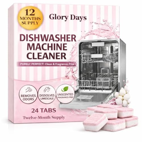 Glory Days Dishwasher Cleaner Tablets 24-Count Deal