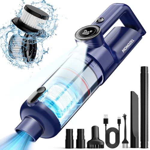 MONOZEL Handheld Cordless Car Vacuum