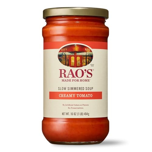 6-Pack 16-Oz Rao's Homemade Slow Simmered Creamy Tomato Soup