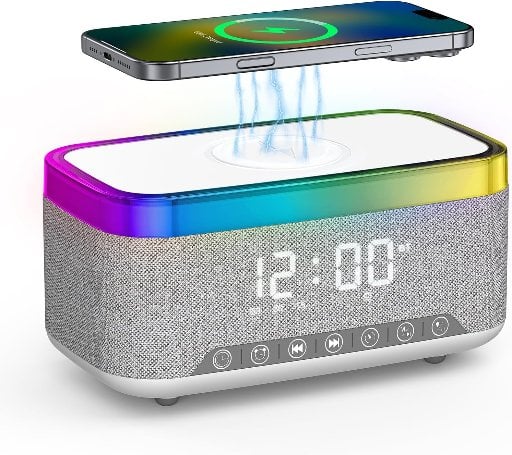 Tempospark Alarm Clock with Wireless Charging Deal