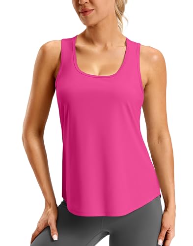SANTINY Women's Racerback Workout Top Deal