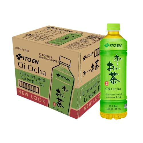 Ito En Tea Oi Ocha Green Tea, Unsweetened, 16.9 Ounce (Pack of 12) Deal