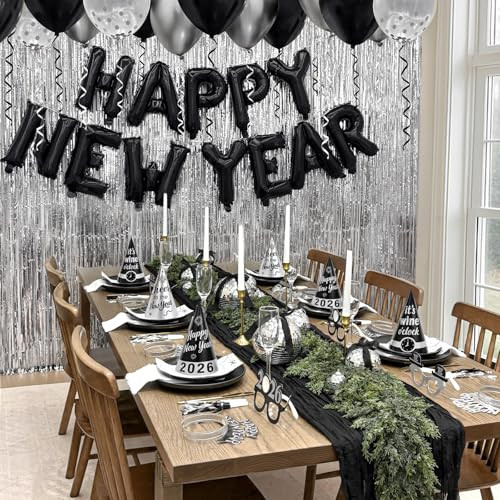 98 Piece NYE Party Decorations