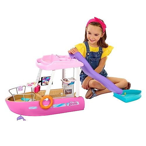 Barbie Dream Boat Playset with 20+ Ocean-Themed Accessories