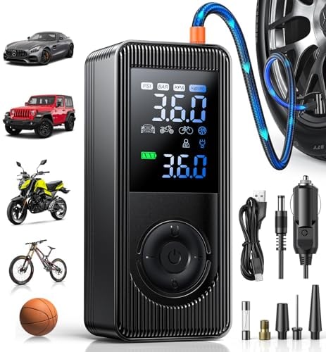 Rechargeable Air Pump With DC Adapter
