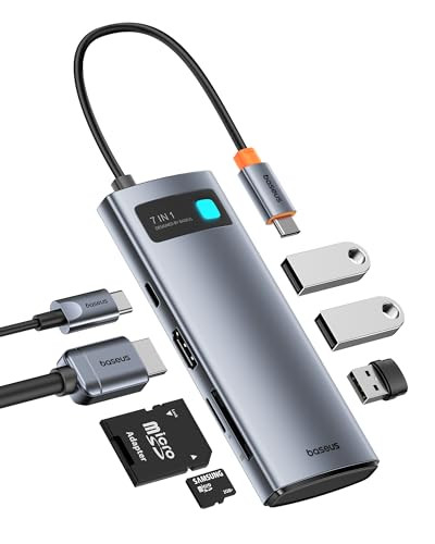 Baseus 7-in-1 USB C to HDMI Docking Station