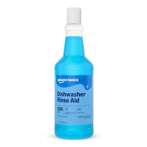 Amazon Basics Dishwasher Rinse Aid Liquid 32 Fl Oz