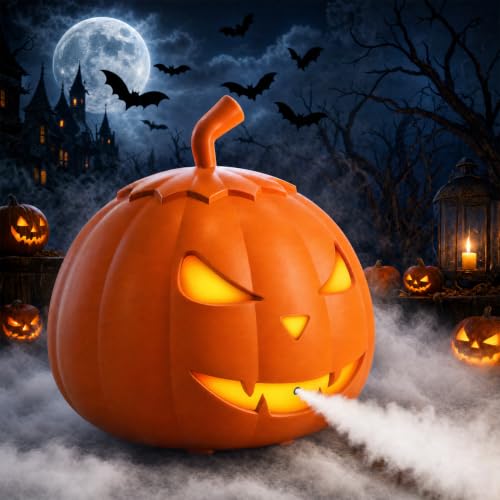 Halloween Fog Machine with 12 LED Colors & 4 Light Modes Deal