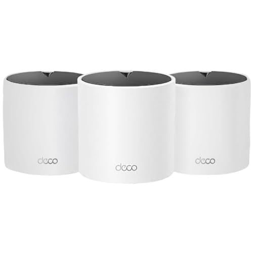 3 Pack TP-Link Deco X15 Dual-Band AX1500 WiFi 6 Mesh Wi-Fi System Deal