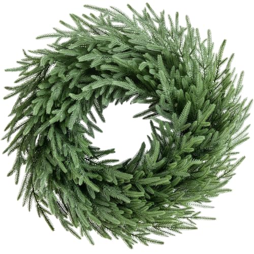 Yaheetech 26" Norfolk Pine Wreath Real Touch