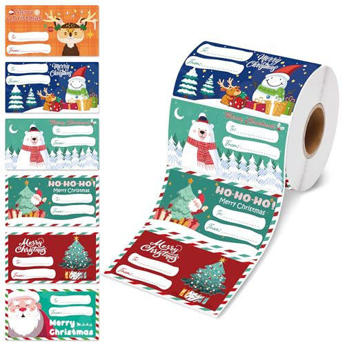 Christmas Gift Tags 500 Pcs