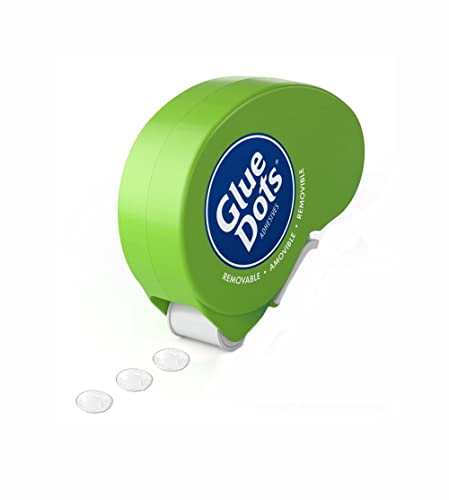 Glue Dots Removable Dot N' Go Dispenser 200 Dots